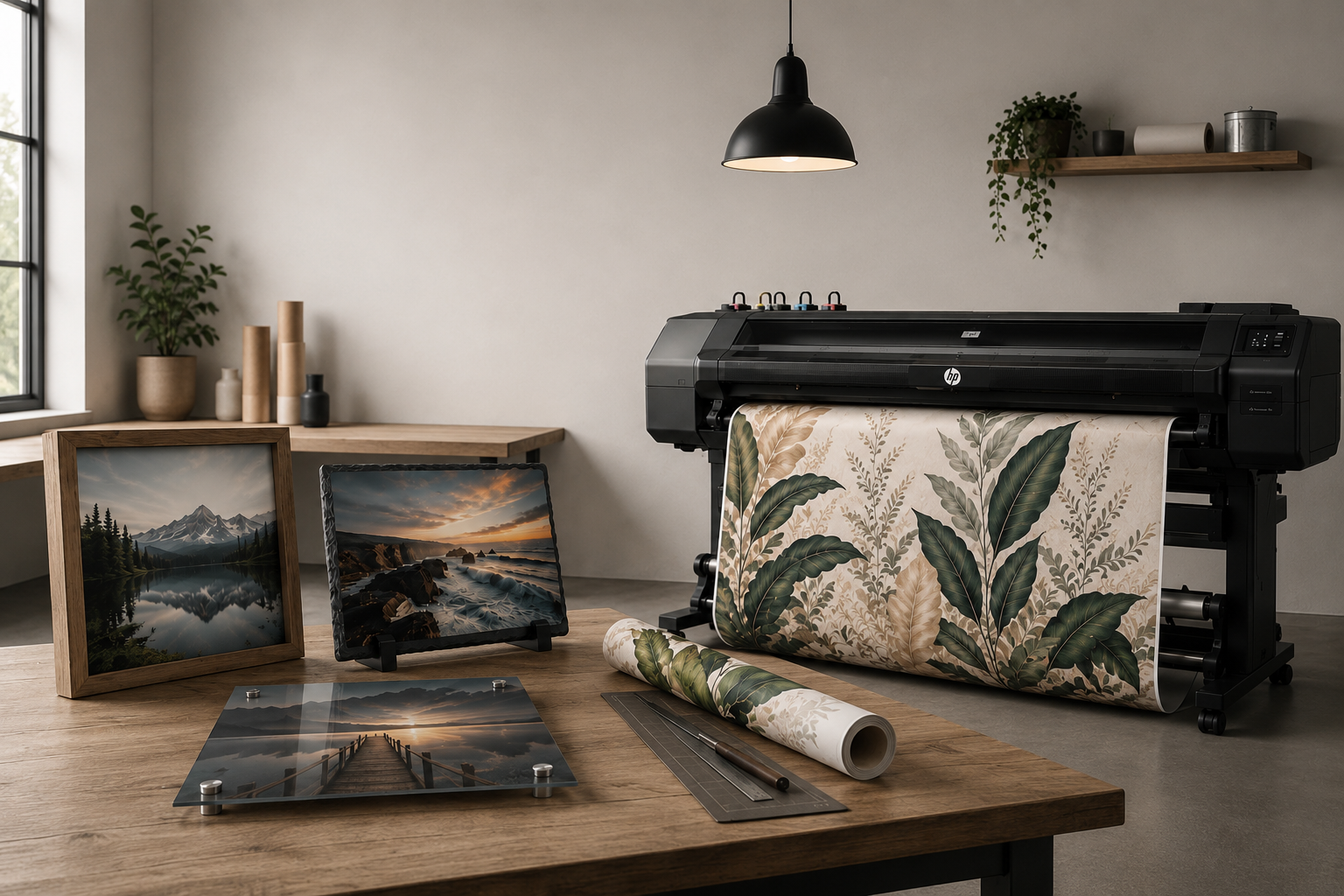 Photo du bandeau haut — atelier / impression grand format