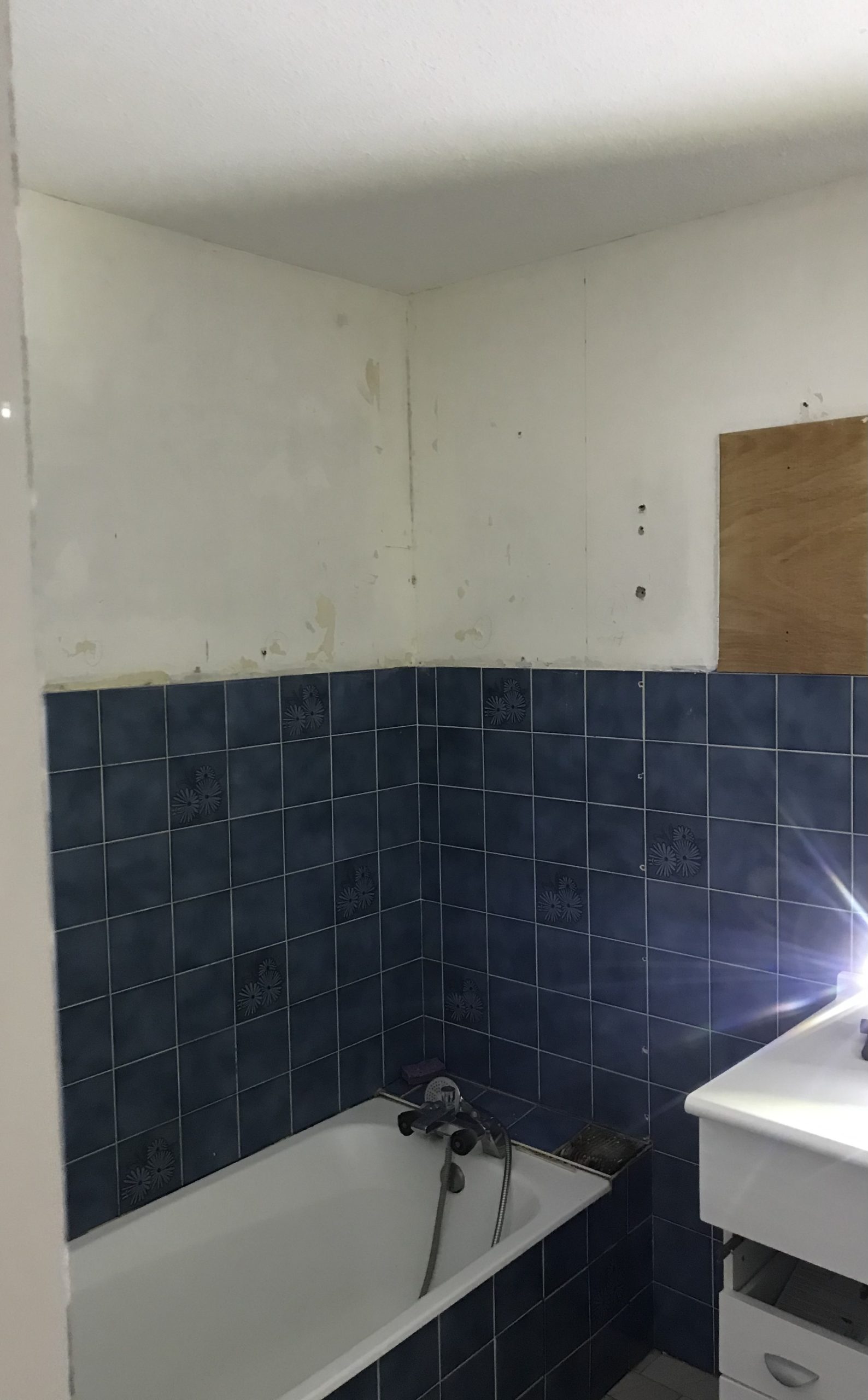 Rénovation salle de bains — avant