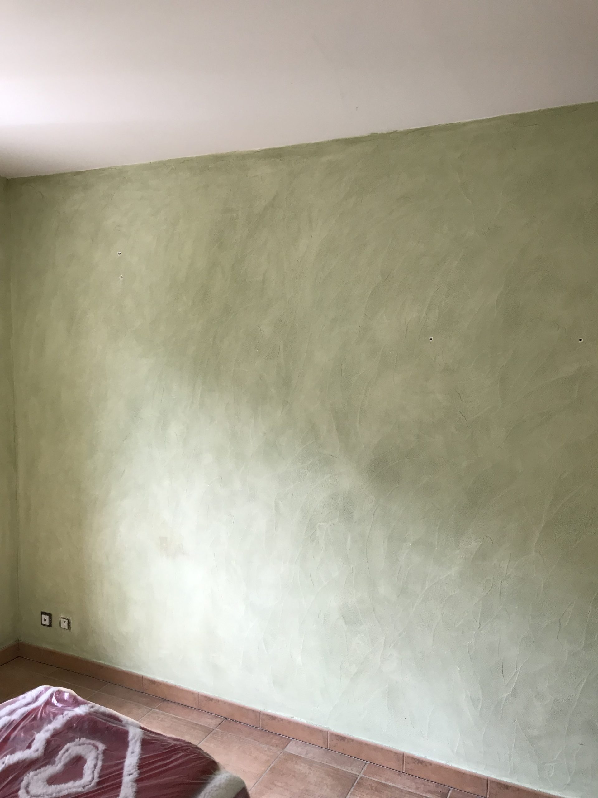 Chantier de rénovation — avant